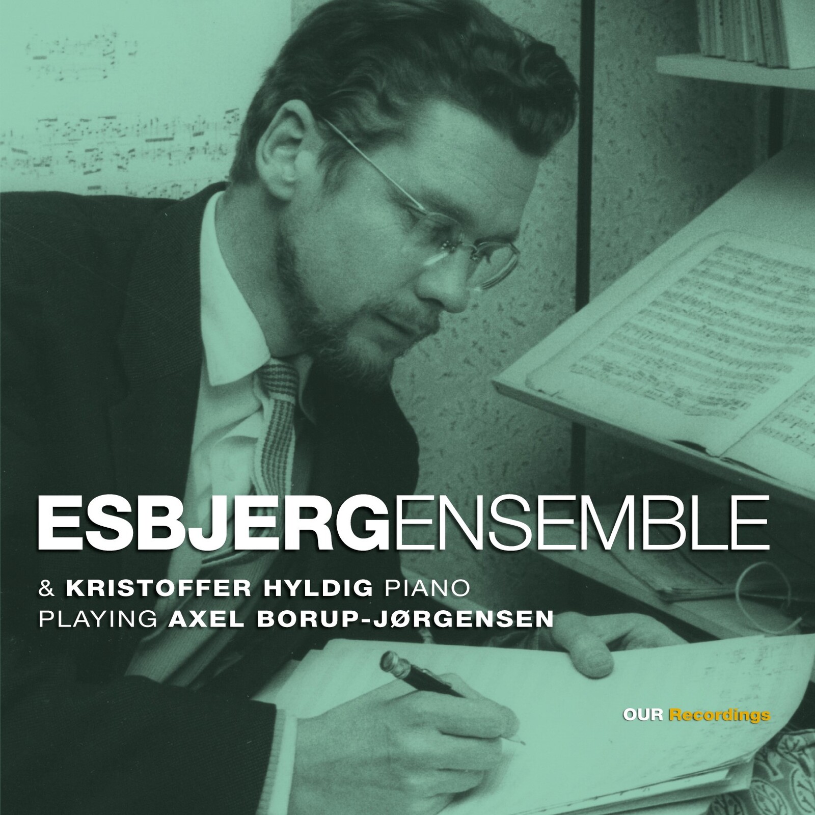 Picture of Esbjerg Ensemble; Kristofer Hyldig - Silence is Music Too - Chamber Music by Axel Borup-Jorgensen