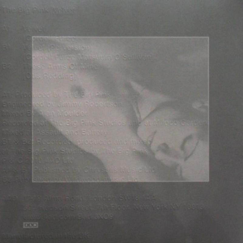 Picture of Big Pink - Velvet (Remixes)