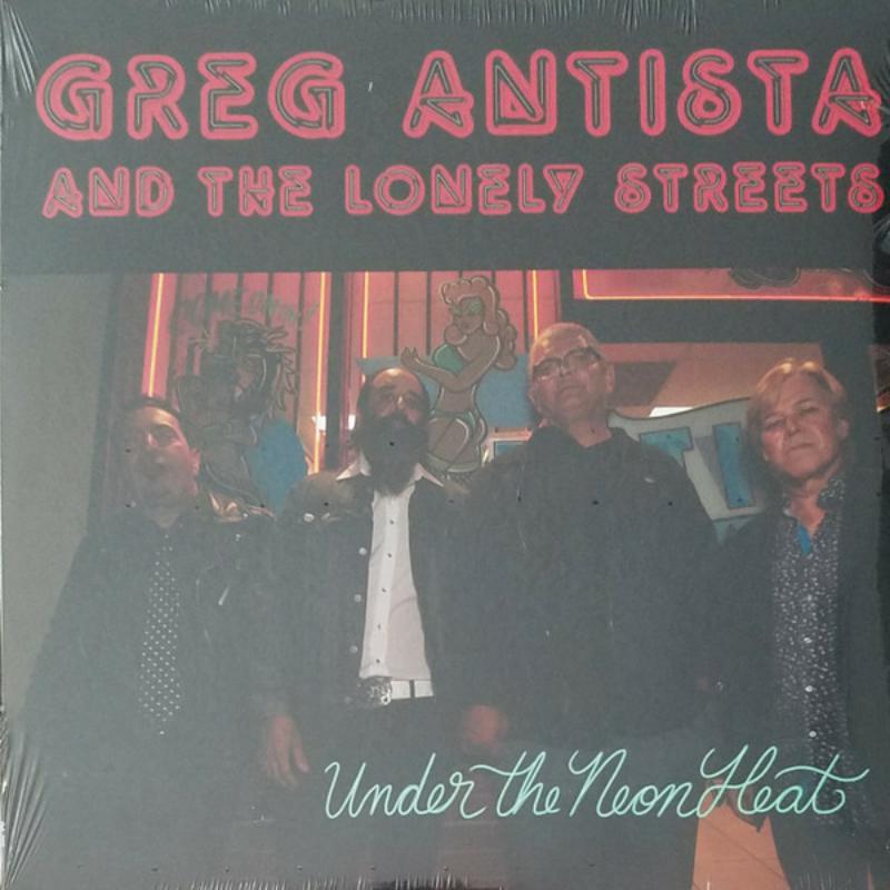 Picture of Greg Antista & The Lonely Streets - Under The Neon Heat (Pink Vinyl)