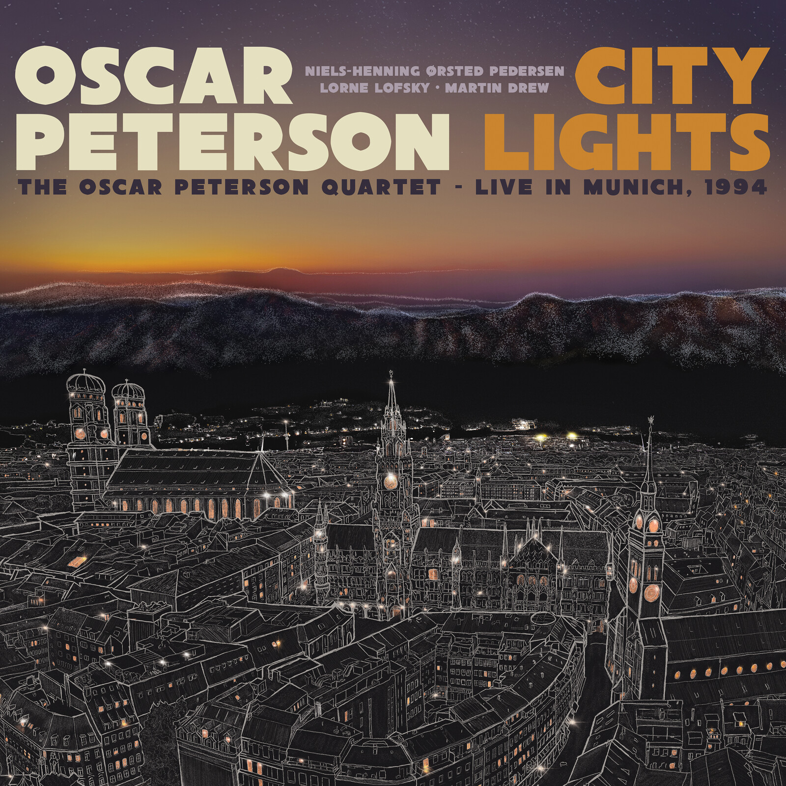 Picture of Oscar Peterson - City Lights: The Oscar Peterson Quartet - Live in Munich, 1994