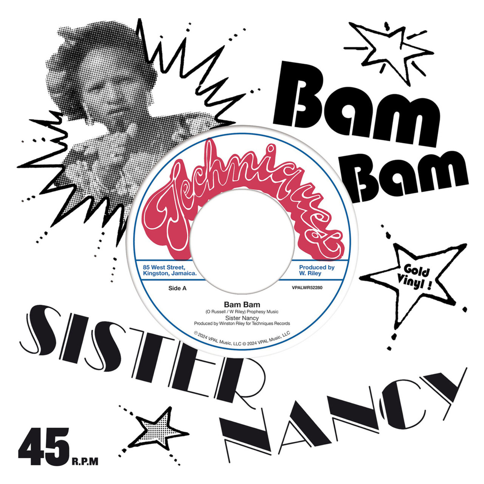 Picture of Sister Nancy - Bam Bam (Gold 7)