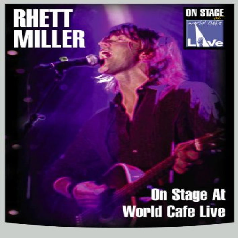 Picture of Rhett Miller - On Stage At World Cafe Live
