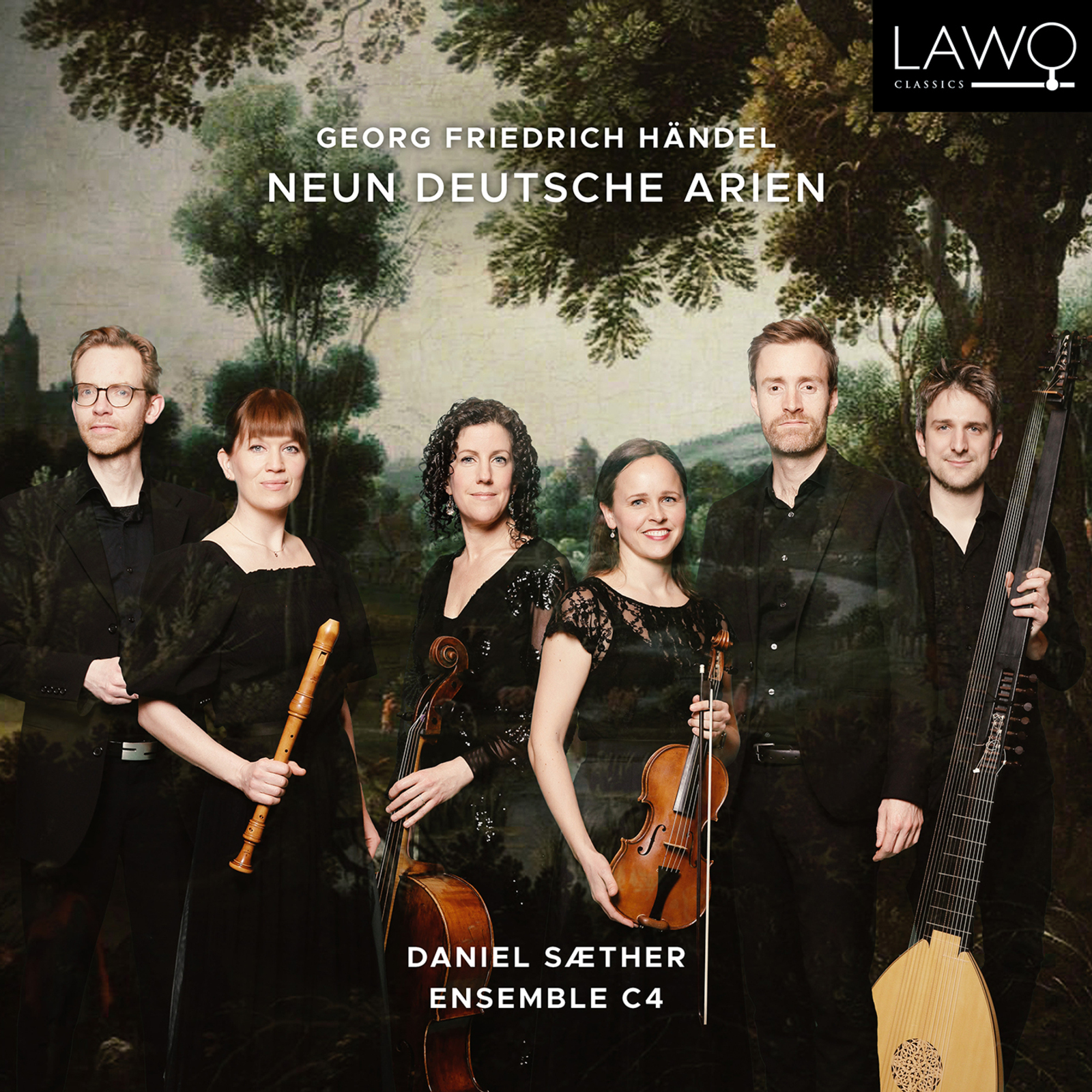 Picture of Daniel Saether, Ensemble C4 - Handel: Neun deutsche Arien