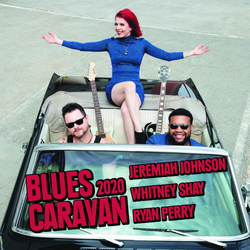 Picture of Jeremiah Johnson, Whitney Shay, Ryan Perry - Blues Caravan 2020
