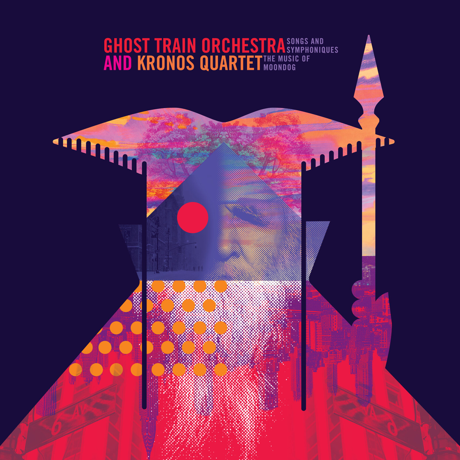 Picture of Ghost Train Orchestra; Kronos Quartet; Rufus Wainwright; Marissa Nadler; Joan As Police Woman; Jarvis Cocker; Petra Haden; Karen Mantler; Sam Amidon; Aoife O'Donovan; Brian Carpenter; Joan Wasser - Songs and Symphoniques: The Music of Moondog