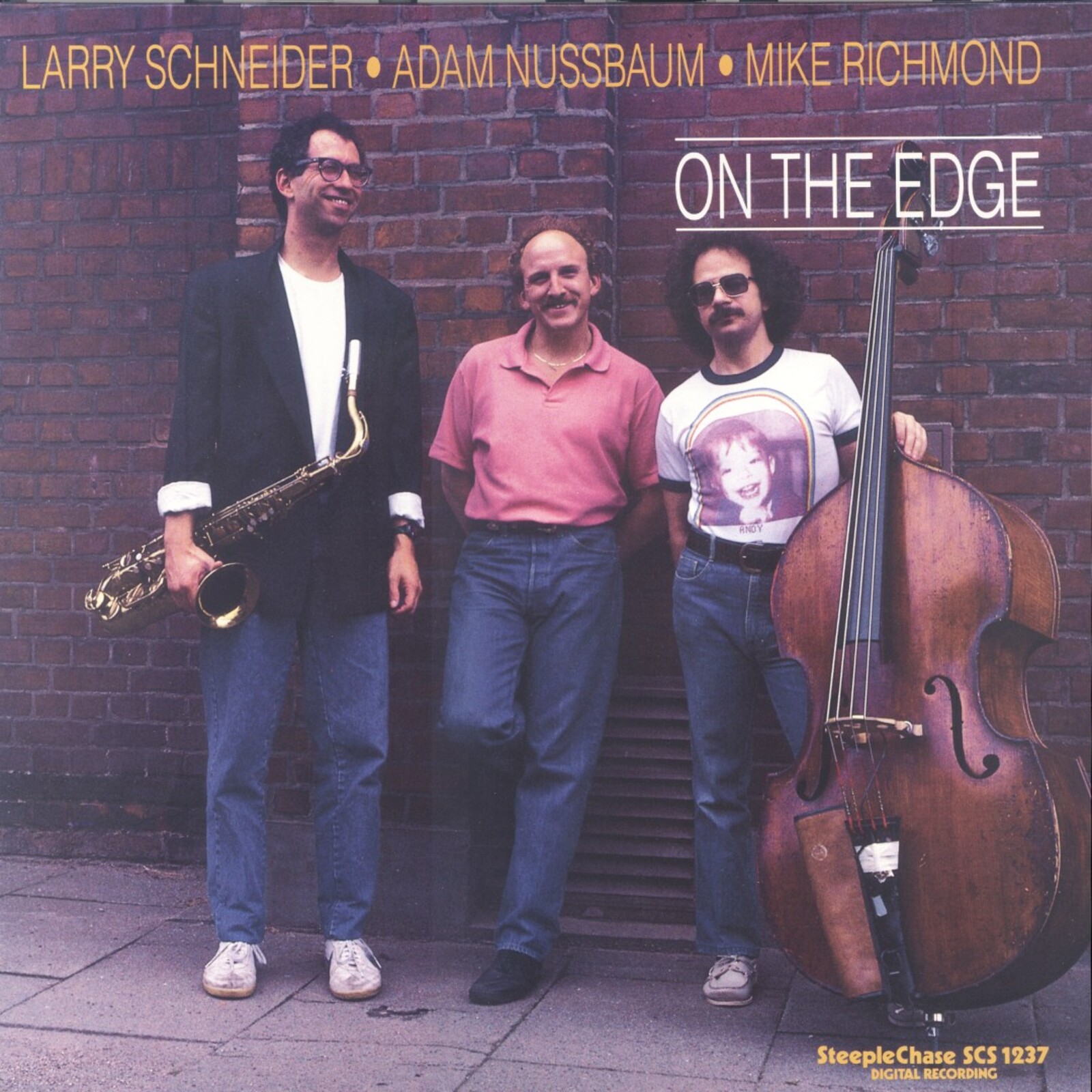 Picture of Larry Schneider, Adam Nussbaum & Mike Richmond - On The Edge