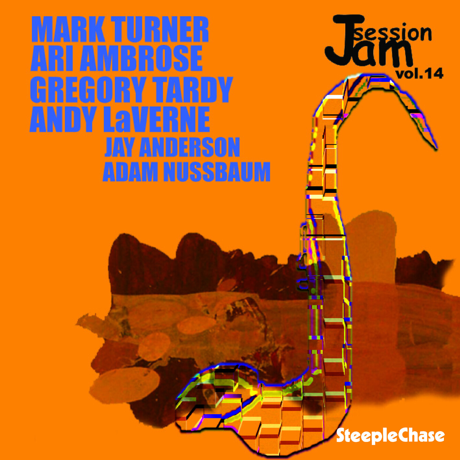 Picture of Mark Turner, Ari Ambrose, Gregory Tardy & Andy LaVerne - Jam Session Vol. 14