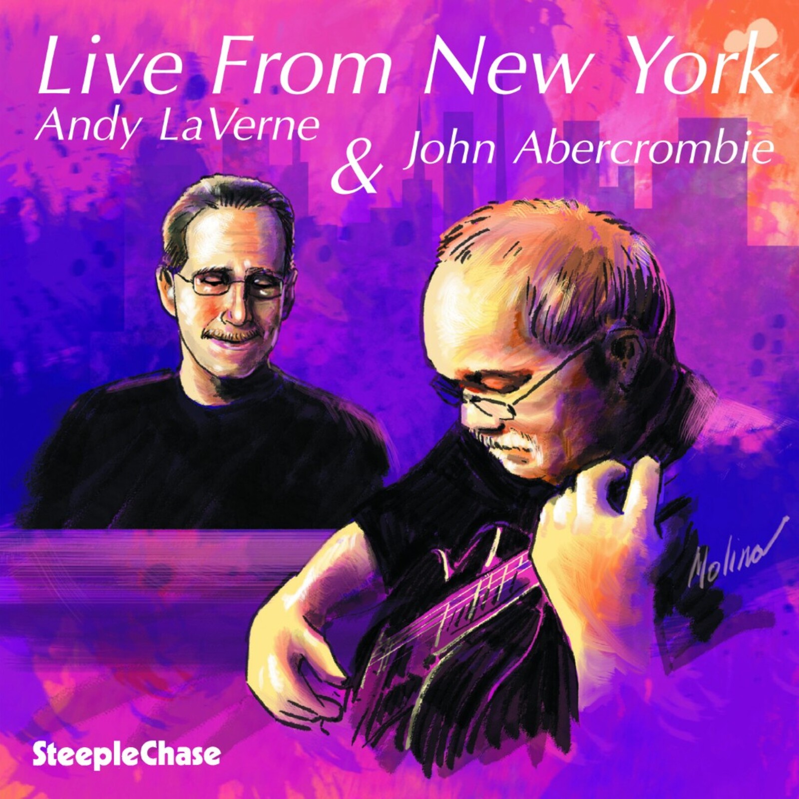 Picture of John Abercrombie & Andy LaVerne - Live From New York