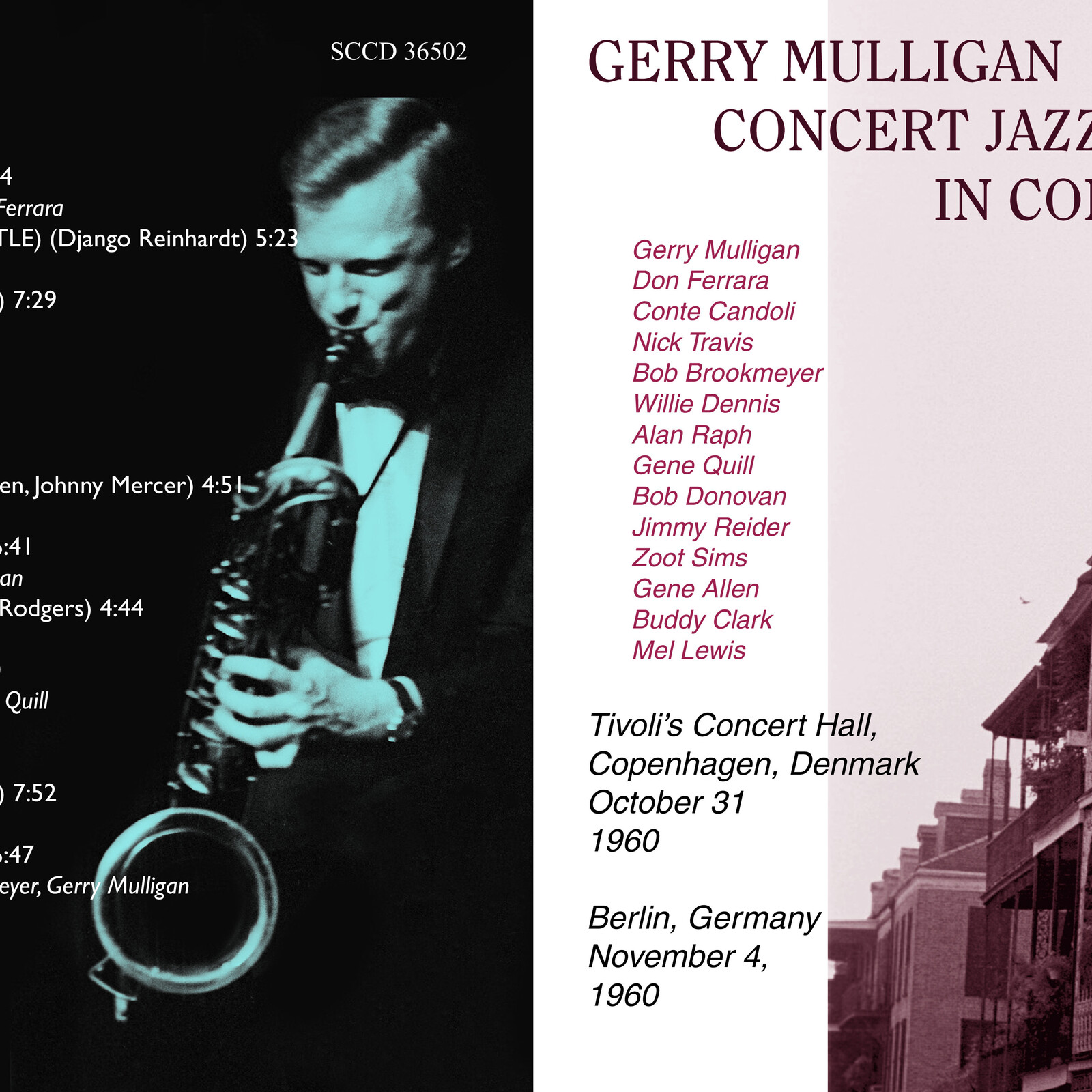 Picture of Gerry Mulligan Concert Jazz Band - In Concert 1960