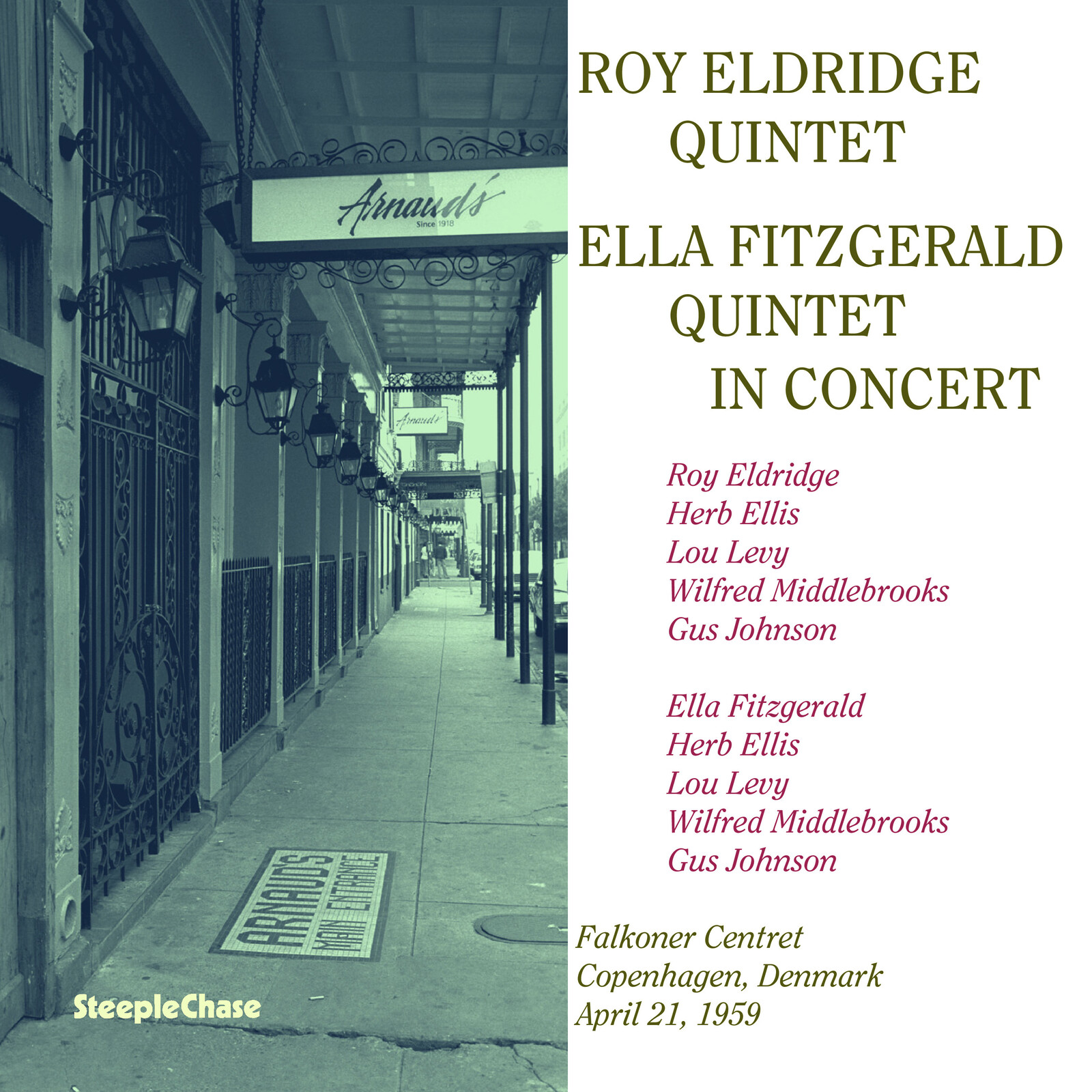 Picture of Roy Eldridge Quartet / Ella Fitzgerald Quintet - In Concert 1959