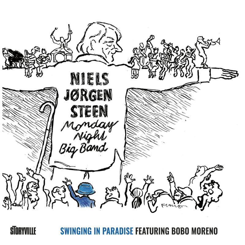 Picture of Niels Joren Steen & Monday Night Big Band feat. Bobo Moreno - Swinging in Paradise