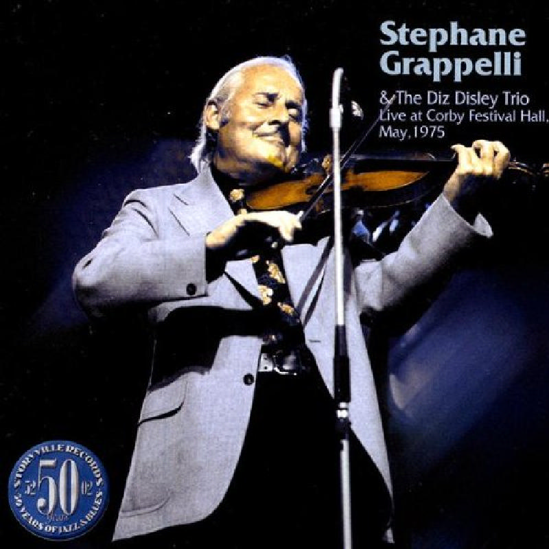 Picture of Stephane Grappelli & Diz Disley Trio - Live at Corby Festival Hall May 1975