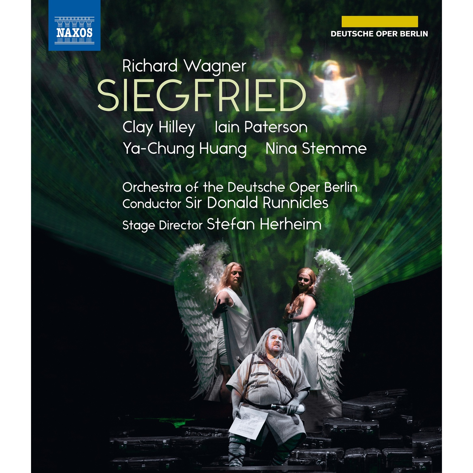 Picture of Nina Stemme; Clay Hilley; Ya-Chung Huang; Iain Paterson; Orchestra of the Deutsche Oper Berlin; Stefan Herheim; Sir Donald Runnicles - Richard Wagner: Siegfried