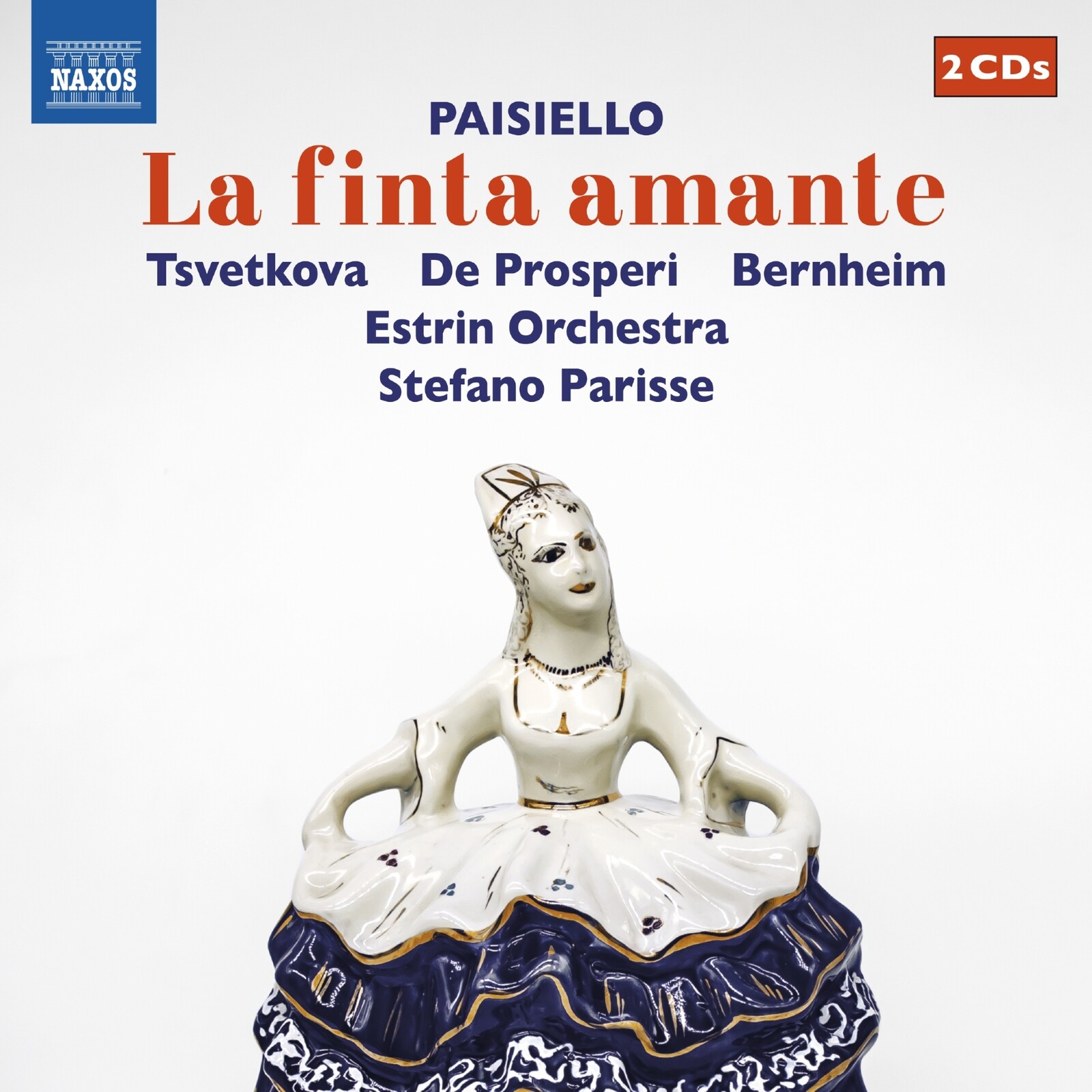 Picture of Elena Tsvetkova; Daniele De Prosperi; Antoine Bernheim; Estrin Orchestra; Stefano Parisse - Giovanni Paisiello: La finta amante