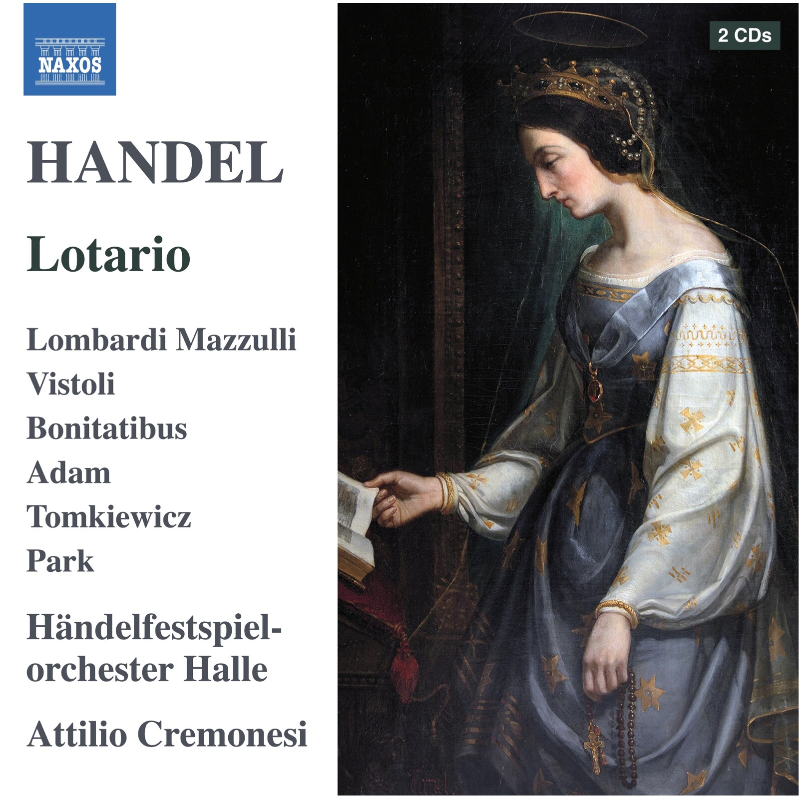 Picture of Francesca Lombardi Mazzulli; Anna Bonitatibus; Carlo Vistoli; Rafal Tomkiewicz; Krystian Adam; Ki-Hyun Park; Handelfestspielorchester Halle; Attilio Cremonesi - George Frideric Handel: Lotario
