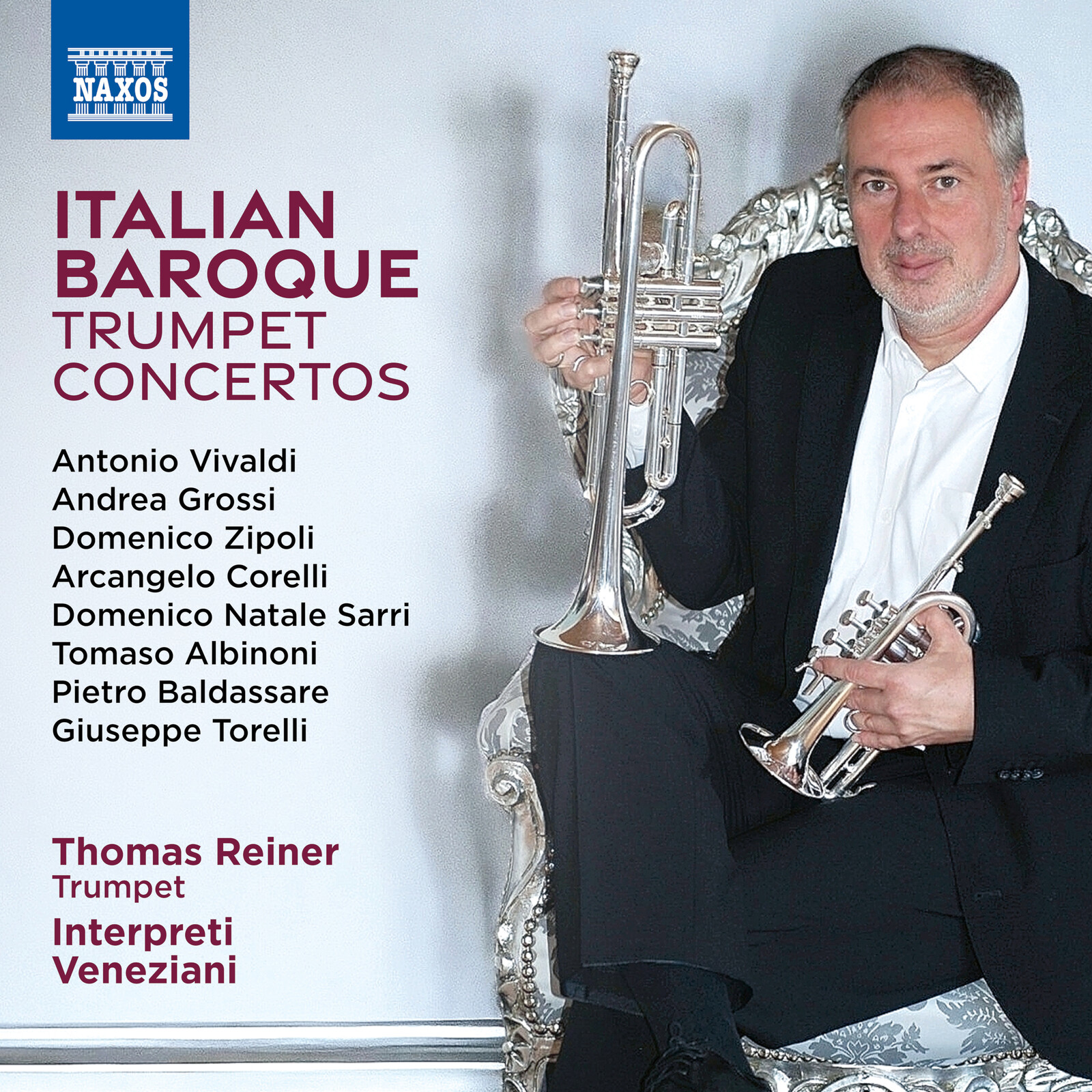 Picture of Thomas Reiner; Interpreti Veneziani - Italian Baroque Trumpet Concertos