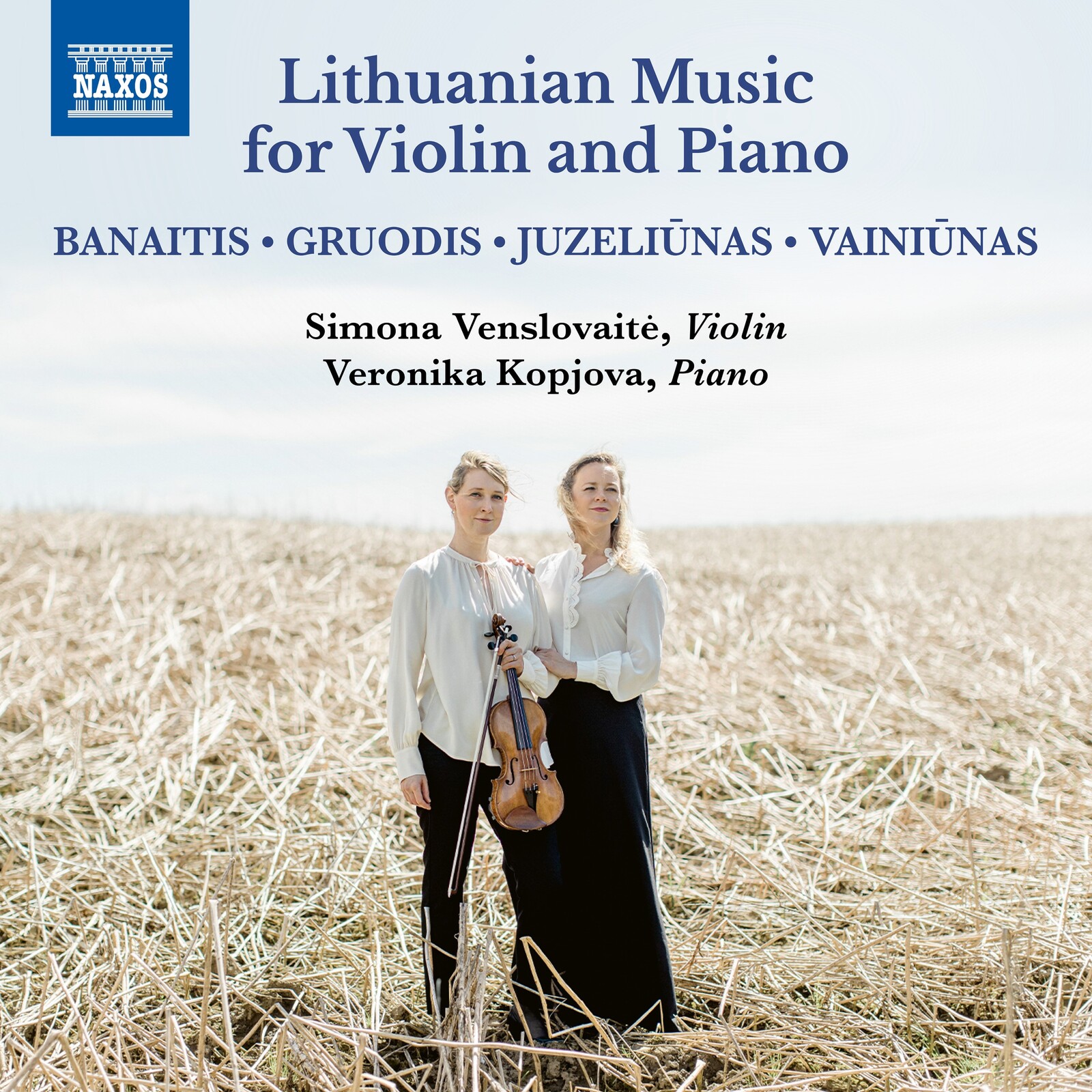 Picture of Simona Venslovaite; Veronika Kopjova - Lithuanian Music for Violin and Piano - Works by Banaitis; Gruodis; Juzeliunas; Vainiunas