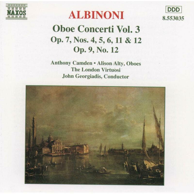 Picture of Camden:A - ALBINONI: Oboe Concertos, Vol. 3