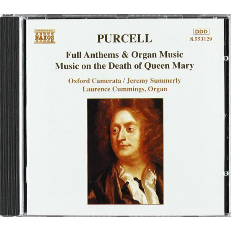 Picture of Cummings - PURCELL: Full Anthems / Music on the Death of Queen Mary