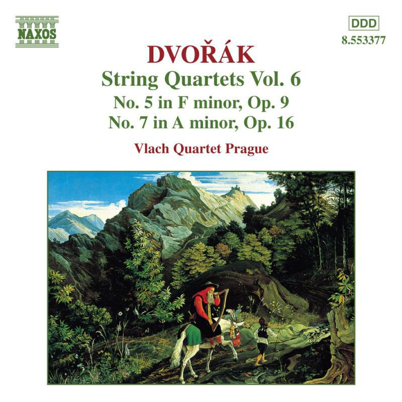 Picture of Vlach 4T - DVORAK: String Quartets No. 5, Op. 9 and No. 7, Op. 16
