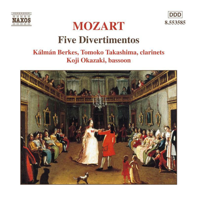 Picture of Berkes:Okazaki:Takashima - MOZART: 5 Divertimentos, K. Anh. 229