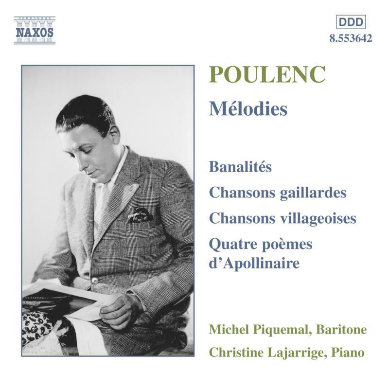 Picture of Lajarrige:Piquemal - POULENC: Melodies