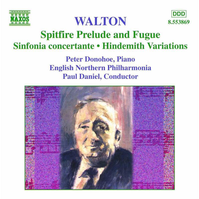 Picture of Donohoe:Enp:Daniel - WALTON: Spitfire Prelude and Fugue / Sinfonia Concertante / Hindemith Variations