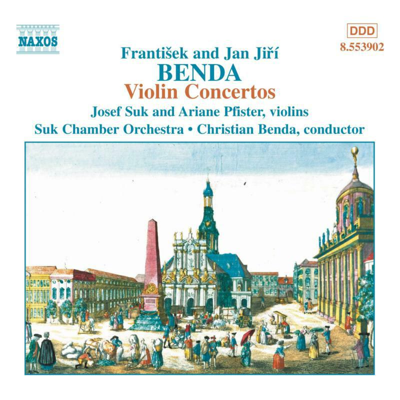 Picture of Suk:Pfister-Benda:Suk Co - BENDA, F. / BENDA, J. J.: Violin Concertos in G Major, D Major and D Minor