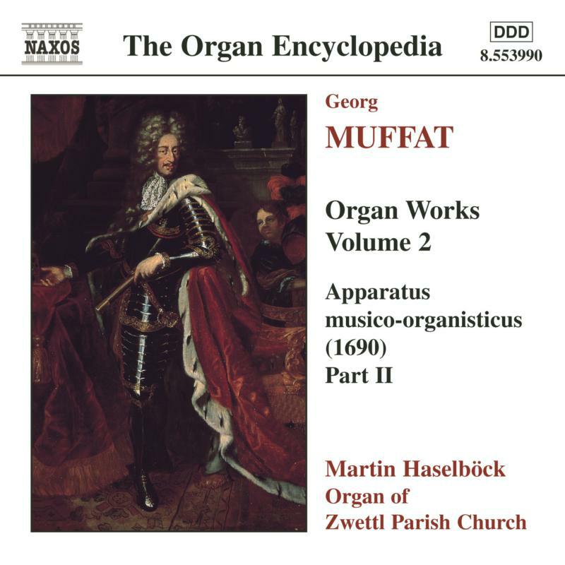 Picture of Martin Haselbock - MUFFAT: Organ Works, Vol. 2