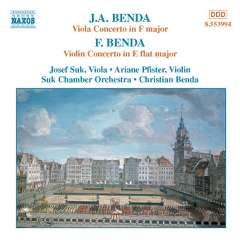 Picture of Soloists:Suk Co:Prague Co - BENDA, F.: Violin Concerto / BENDA, J. A.: Viola Concerto