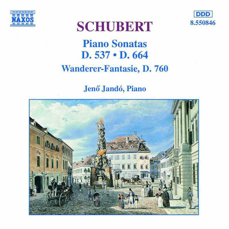 Picture of Jeno Jan - SCHUBERT: Piano Sonatas, D. 537 and 664 / 'Wanderer Fantasy'