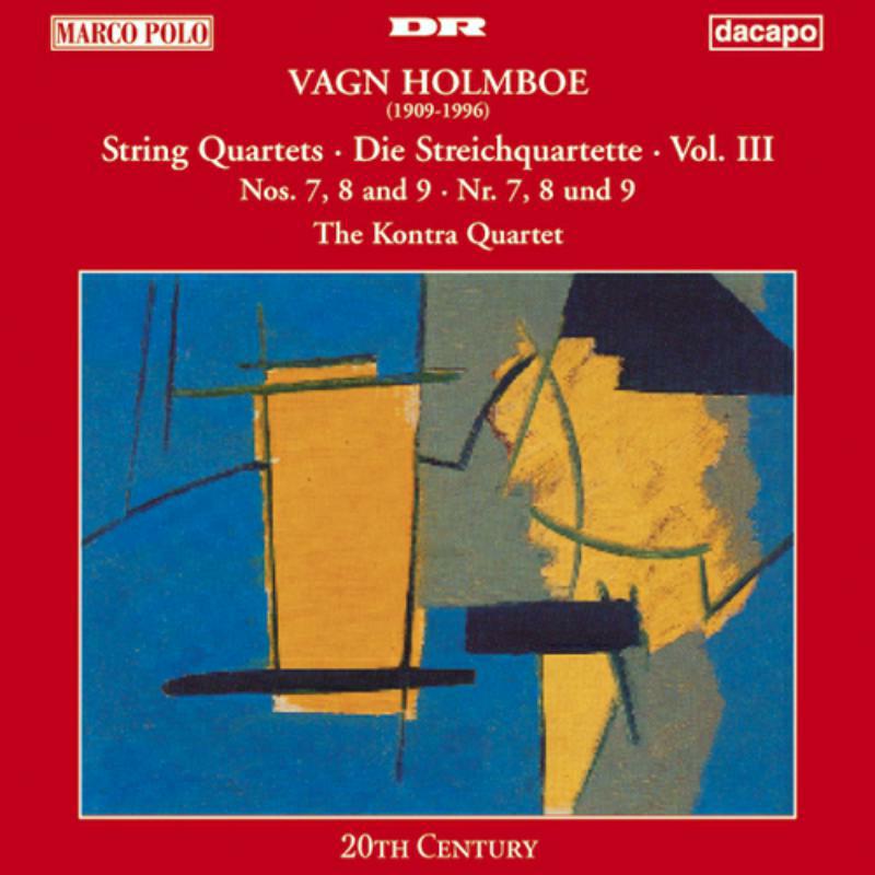 Picture of Kontra Quartet - HOLMBOE: String Quartets Vol.3