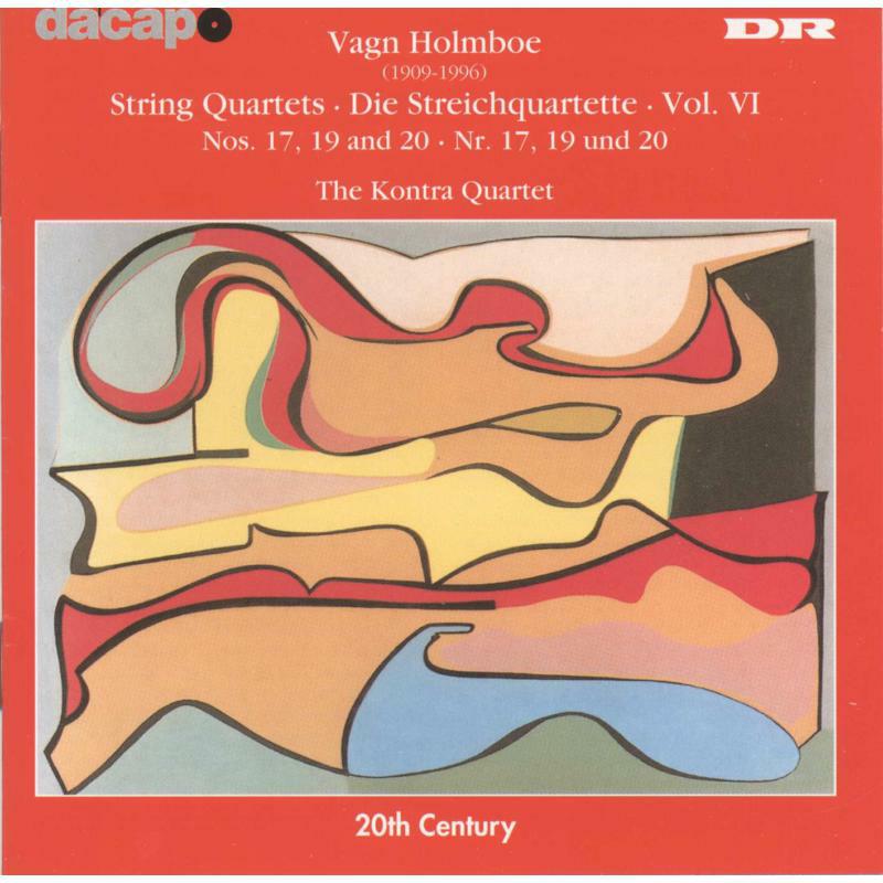 Picture of Kontra 4 - HOLMBOE:String Quartets Vol.VI
