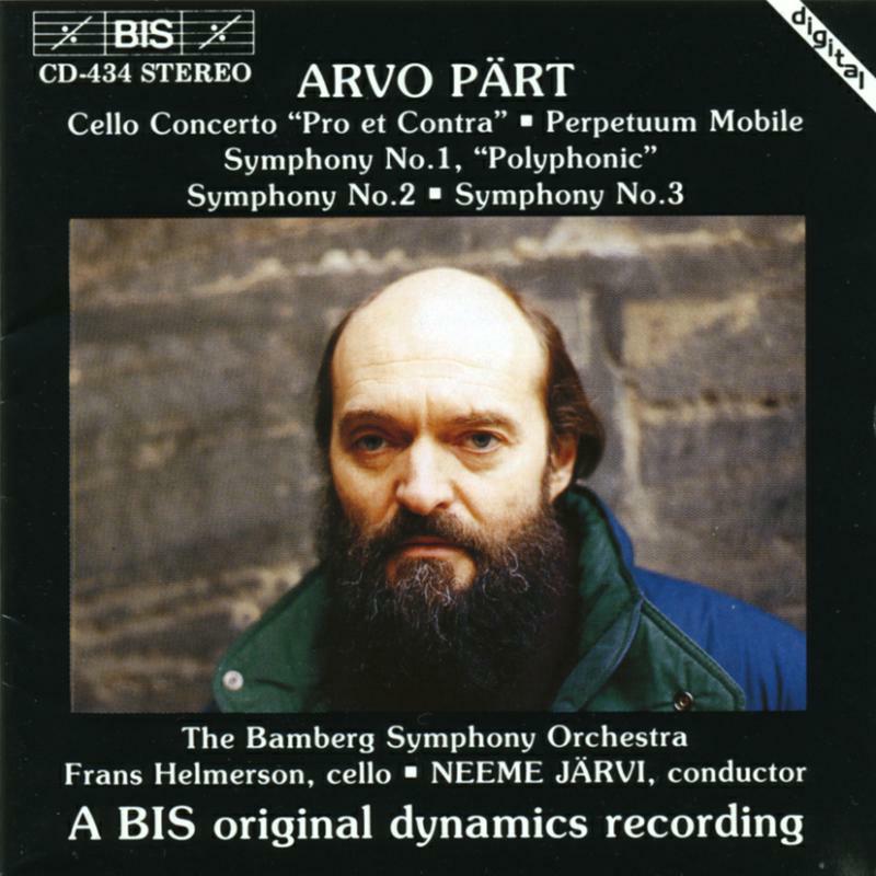 Picture of Bamberg So:Jarvi - P�rt: Orchestral Works