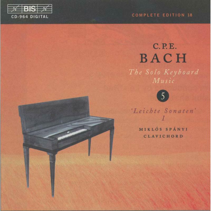 Picture of Spanyi, Miklos - BACH CPE: SOLO KEYB MUS VOL 5