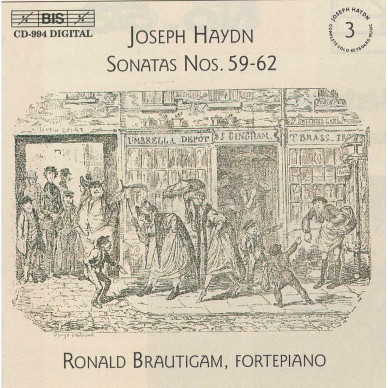 Picture of Brautigam, Ronald - Haydn: Complete Solo Keyboard Music, Vol 3 - London Sonatas /Brautigam