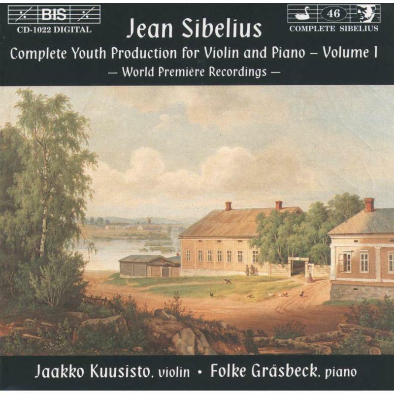 Picture of Grasbeck:Kuusisto - Sibelius: Complete Youth Production for Violin and Piano, Vol.1