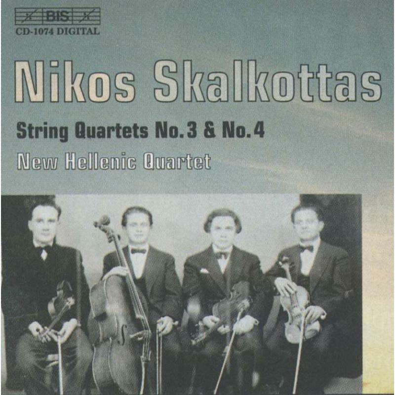 Picture of New Hellenic Quartet - SKALKOTTAS: STR 4TETS