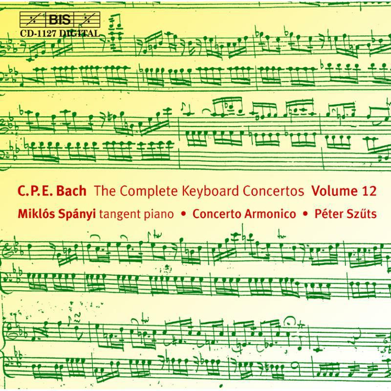Picture of Concerto Armonico - Bach, CPE - Complete Keyboard Concertos Vol 12