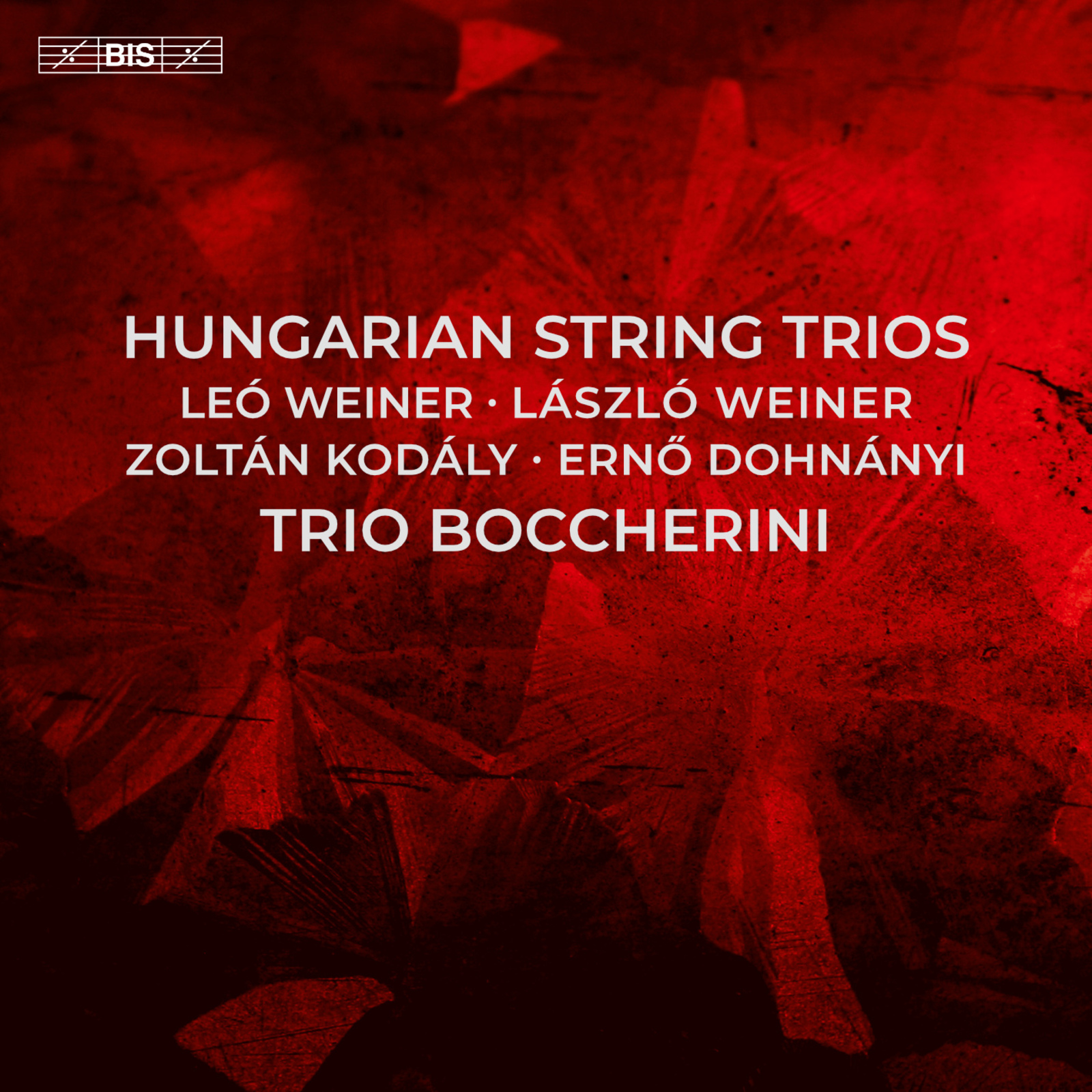Picture of Trio Boccherini - Hungarian String Trios - Leo Weiner; Laszlo Weiner; Zoltan Kodaly; Erno Dohnanyi