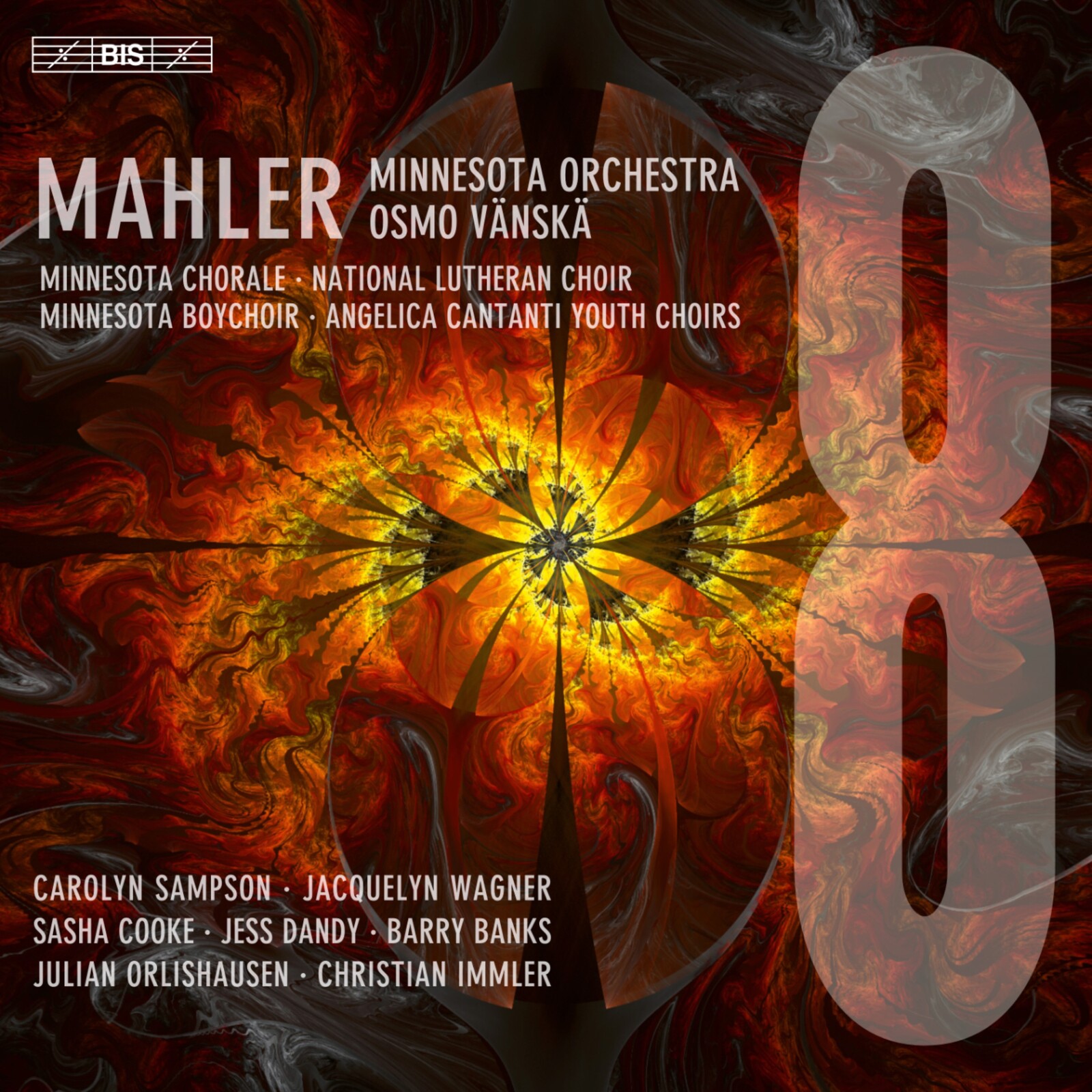 Picture of Carolyn Sampson; Jacquelyn Wagner; Sasha Cooke; Jess Dandy; Barry Banks; Julian Orlishausen; Christian Immler; Minnesota Chorale; National Lutheran Choir; Minnesota Boychoir; Angelica Cantanti Youth Choir; Minnesota Orchestra; Osmo Vanska - Gustav Mahler: Symphony No. 8