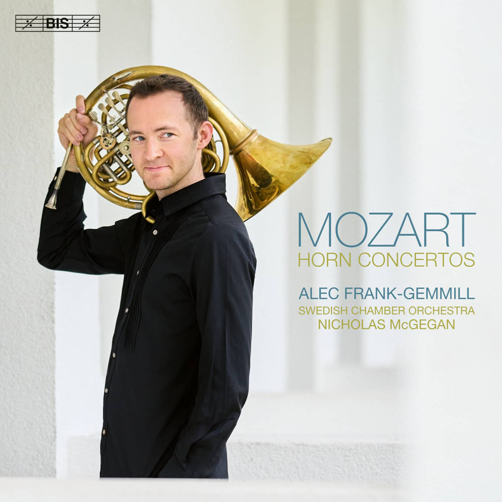 Picture of Alec Frank-Gemmill; Swedish Chamber Orchestra; Nicholas McGegan - Wolfgang Amadeus Mozart: Horn Concertos