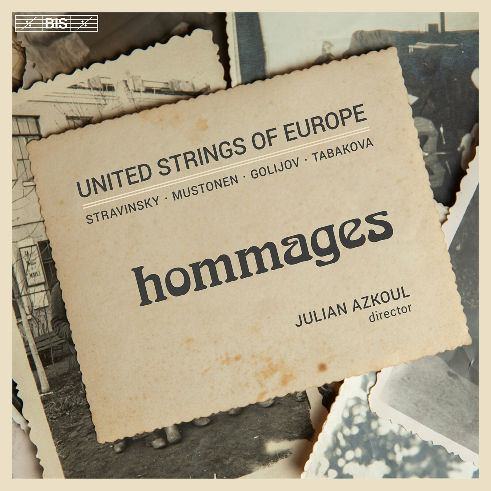 Picture of United Strings of Europe; Julian Azkoul - United Strings of Europe: Hommages (Igor Stravinsky; Olli Mustonen; Osvaldo Golijov; Dobrinka Tabakova)