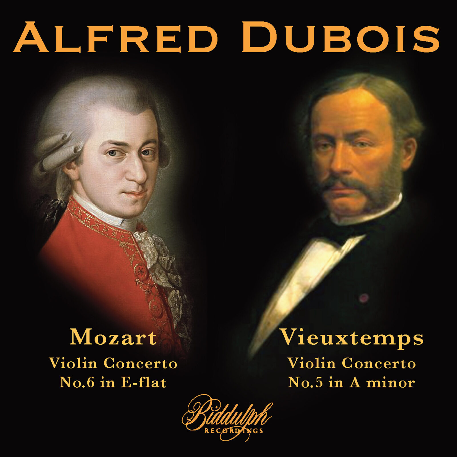 Picture of Alfred Dubois; Royal Conservatory Orchestra of Brussels; Gerald Moore; Fernand Goeyens; Desire Defauw - Alfred Dubois plays Mozart & Vieuxtemps