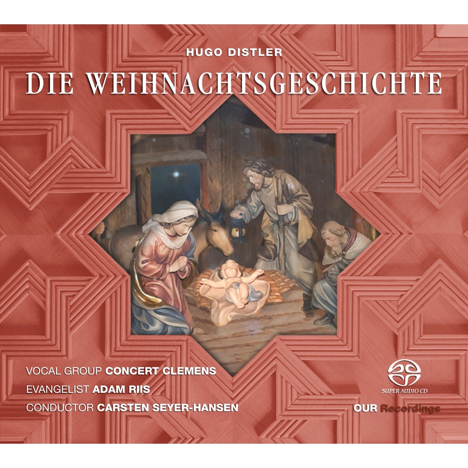 Picture of Vocal Group Concert Clemens; Adam Riis; Carsten Seyer-Hansen - Hugo Ditsler: Die Weihnachtsgeschichte
