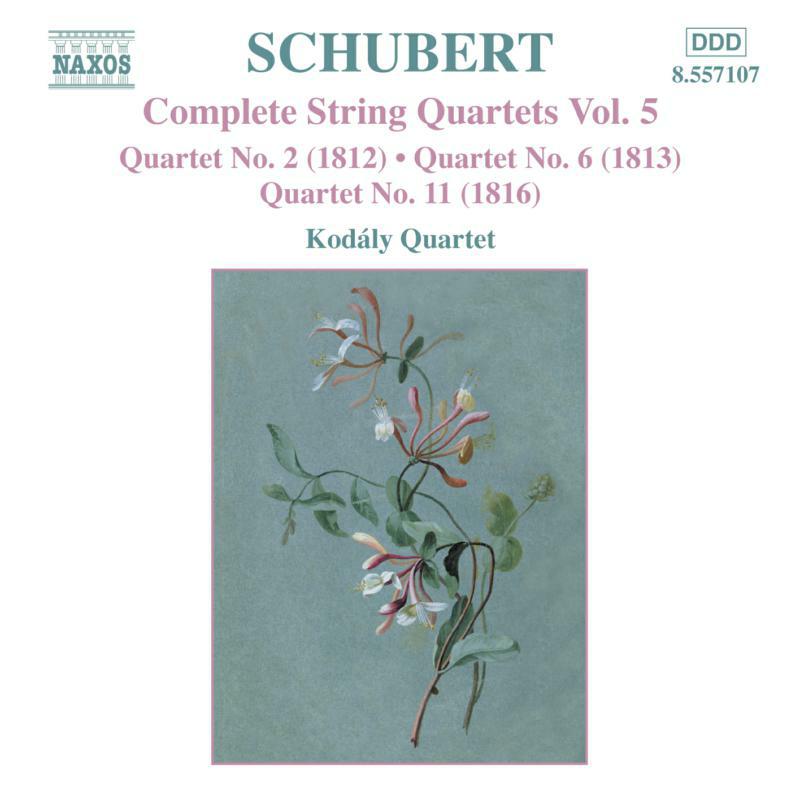 Picture of Kodaly Quartet - SCHUBERT: String Quartets Nos. 2, 6 and 11