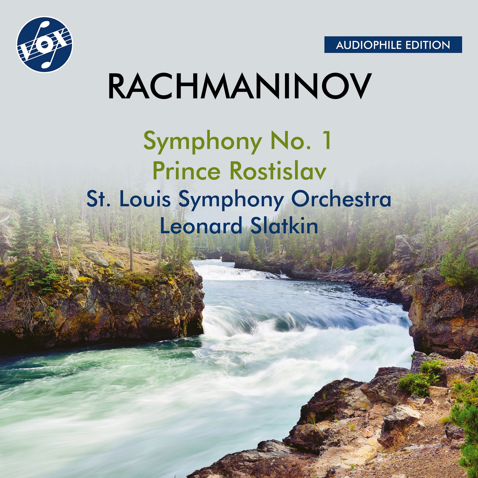 Picture of St. Louis Symphony Orchestra; Lenard Slatkin - Sergey Rachmaninov: Symphony No. 1 & Prince Rostislav