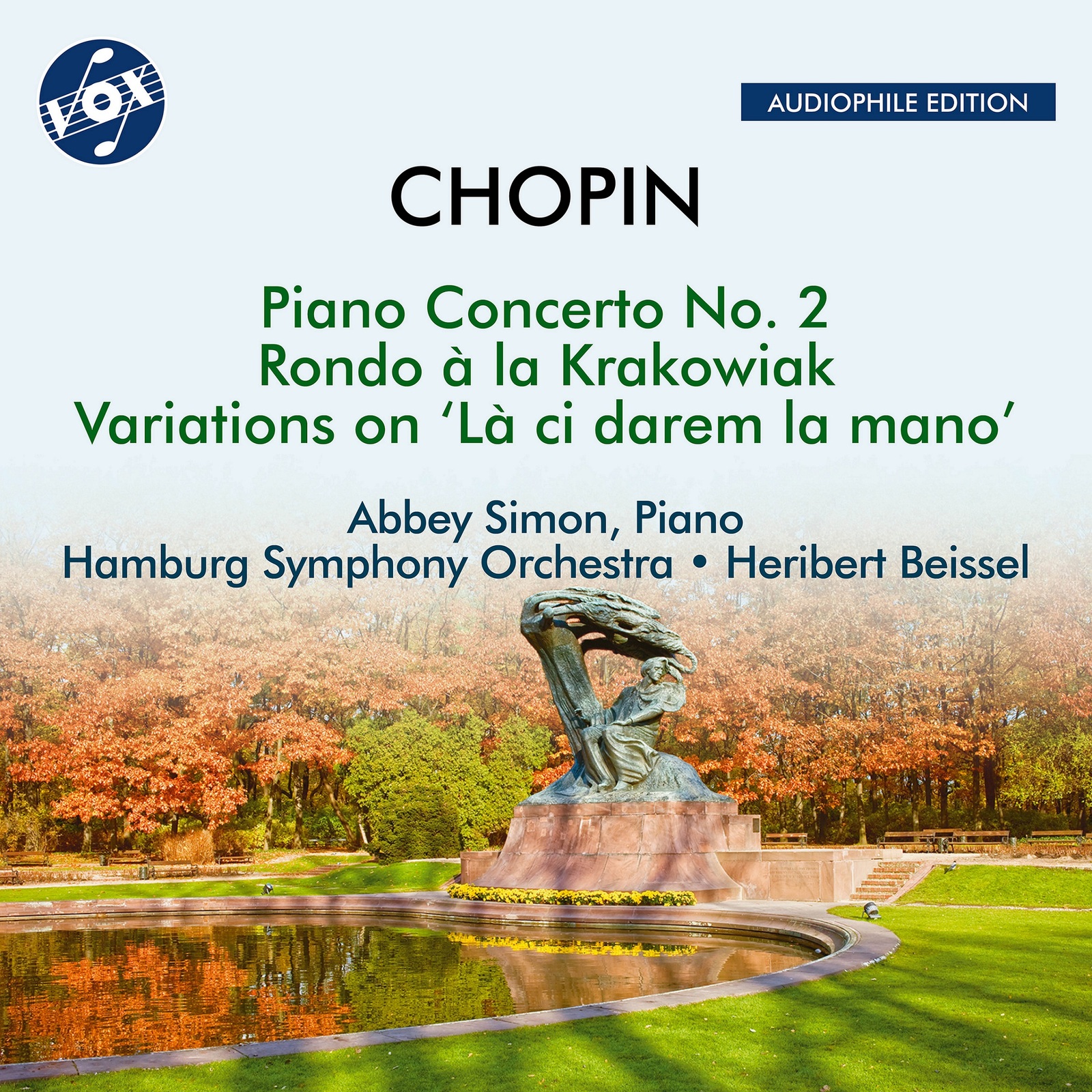 Picture of Hamburg Symphony Orchestra; Abbey Simon; Heribert Beissel - Fryderyk Chopin: Complete Works for Piano & Orchestra, Vol. 2