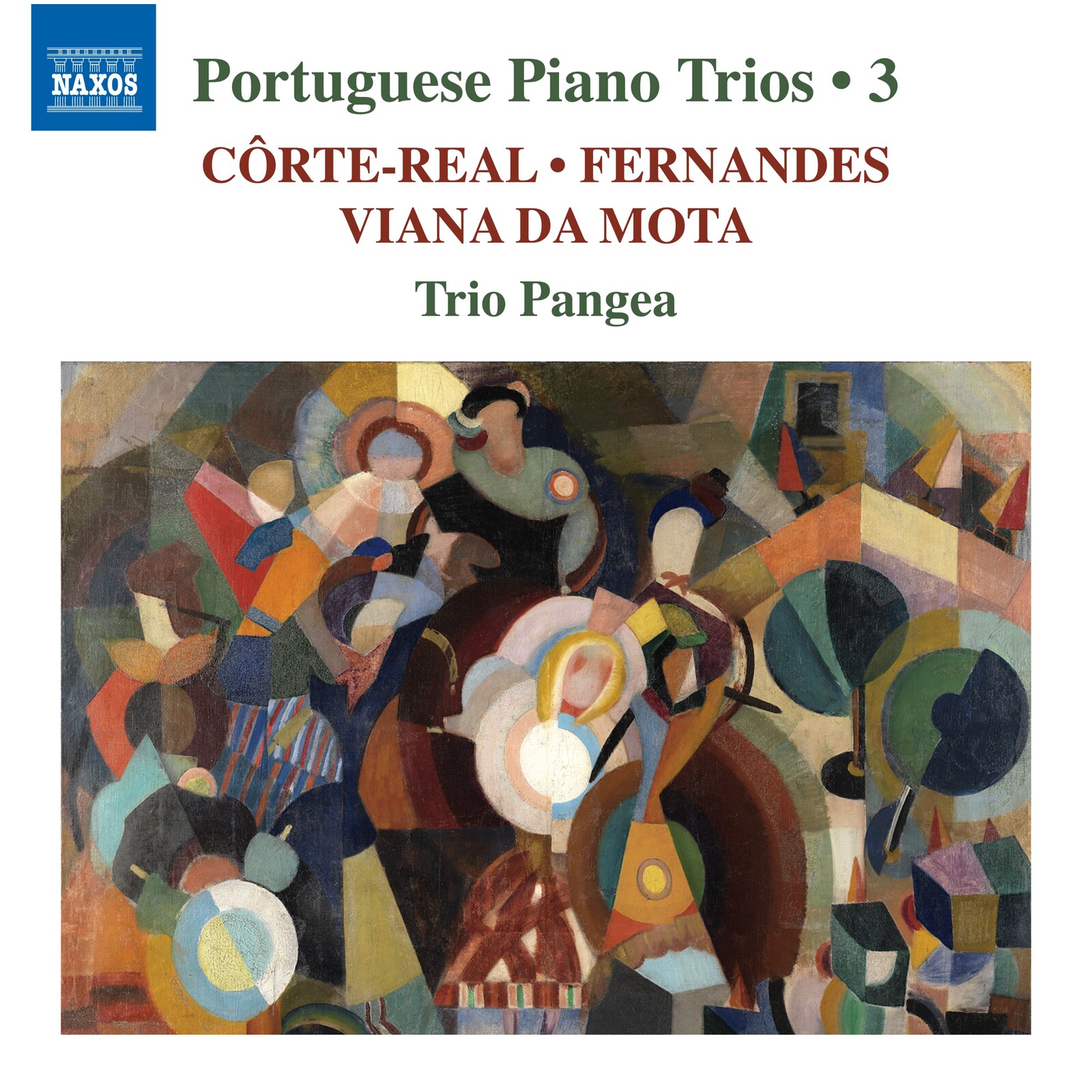 Picture of Trio Pangea - Portuguese Piano Trios, Vol. 3 - Works by Nuno Corte-Real; Armando Jose Fernandes; Jose Viana da Mota
