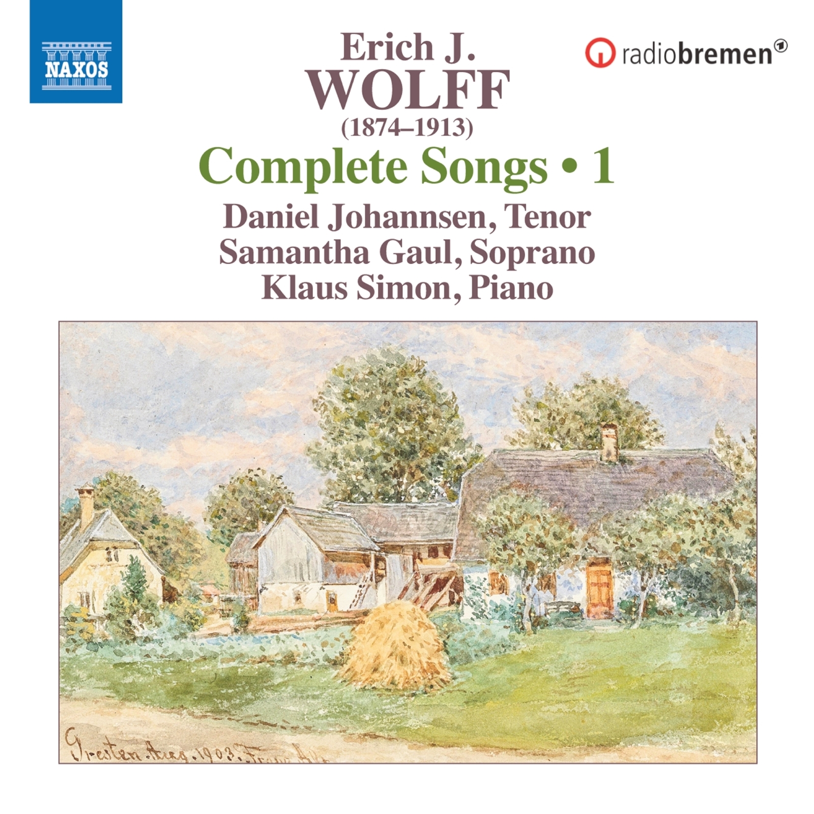 Picture of Daniel Johannsen; Samantha Gaul; Klaus Simon - Erich J. Wolff: Complete Songs, Vol. 1